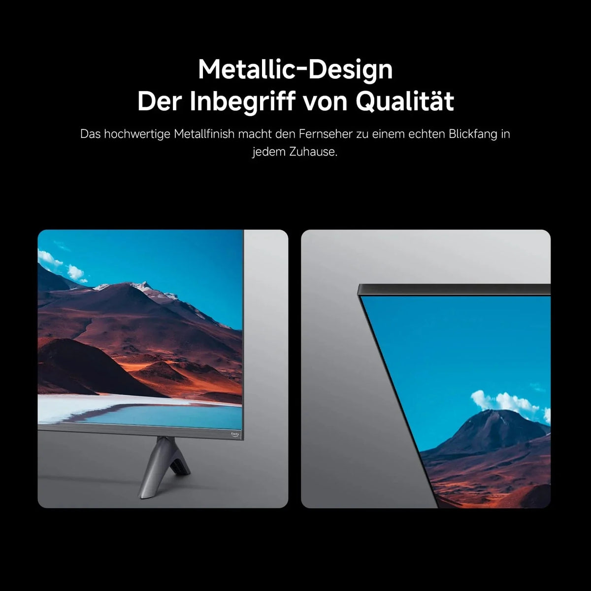Xiaomi TV F 32, 32 Zoll (81 cm), HD, Smart TV, Fire OS7, Triple Tuner DVB-C/S/S2/T/T2, Dolby Audio , DTS Virtual:X, DTS-HD, Sprachsteuerung mit Alexa,