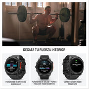 View Garmin fēnix 8-51mm - Reloj de Alto Rendimiento GPS Multideporte con Pantalla táctil AMOLED, Linterna LED, Altavoz y micrófono Integrados, Mapas y image 5