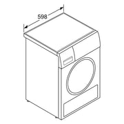 View 2026 Secadora de bomba de calor Bosch Serie 6 WQG235DH0 8 kg blanco A+++ image 3