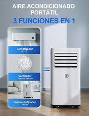 View Aire Acondicionado Portátil 9000 BTU, 4 en 1 image 4
