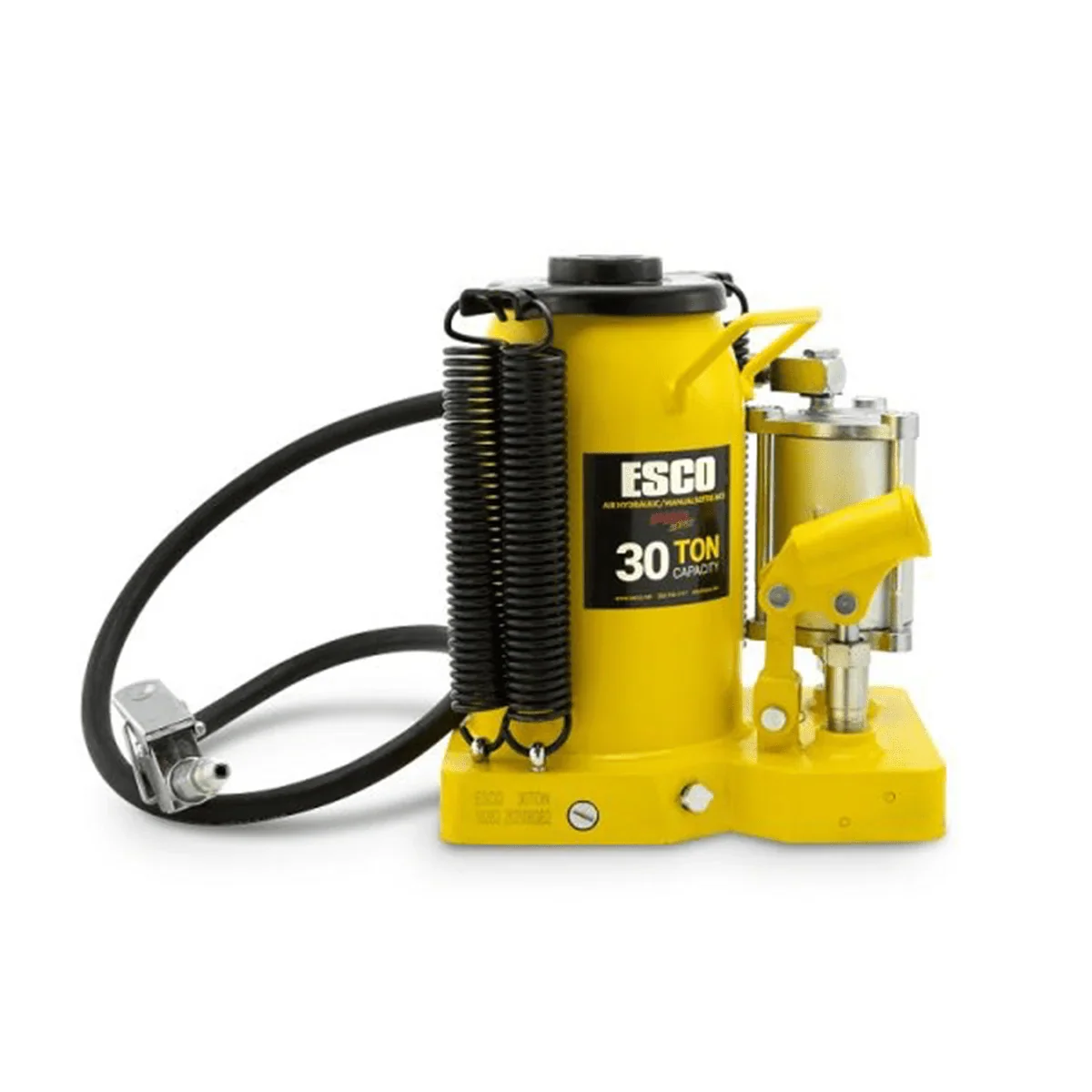 30 Ton Pro Series Air Hydraulic Bottle Jack – Heavy Duty Lifting for Automotive and Industrial Use