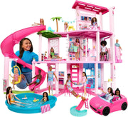 View Barbie Dreamhouse 2023 Casa para muñecas de juguete de 3 plantas con +75 muebles y accesorios, +3 años (Mattel HMX10) image 2