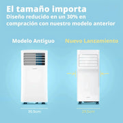 View COMFEE Pingüino Aire Acondicionado Portátil 9000 BTU/2300 Frigorías Breezy Cool Pro – Climatizador sin unidad exterior, Bajo Consumo, App Control y image 3