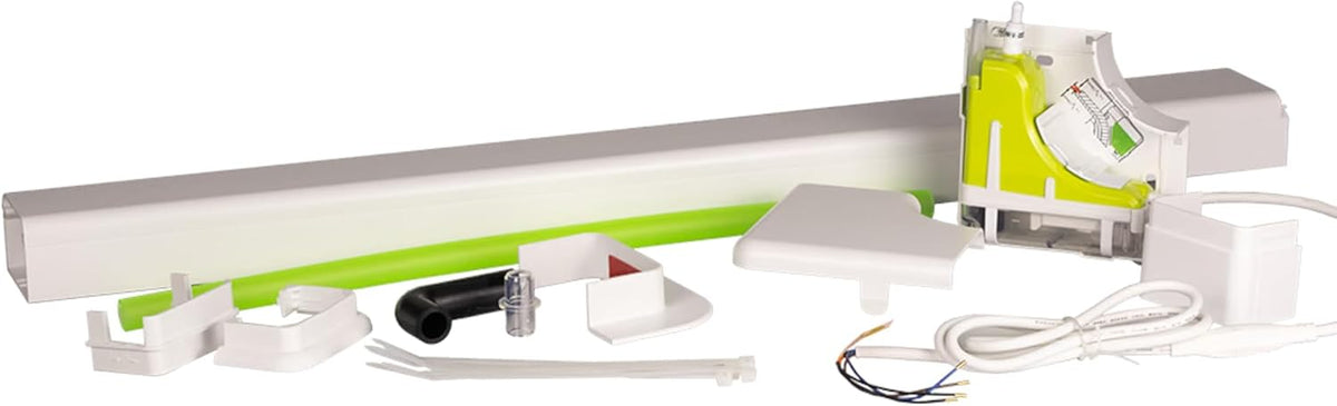 ASPEN Silent + Mini Lime Eckkanal- Kondensatpumpe für Wand- Klimageräte / 5. Generation (Slimline)