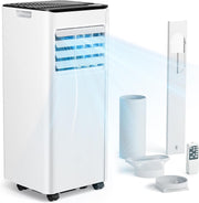 View Mobile Klimaanlage 9000 BTU mit Abluftschlauch | 4-in-1 Mobiles Klimagerät | Leiser Betrieb image 1