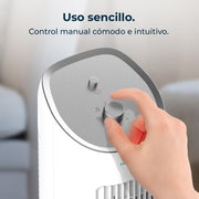 View Cecotec Climatizador Evaporativo EnergySilence 2000 SkyCool. 60W, Depósito de 3L, Compatible con Aceites esenciales, 3 Velocidades, Oscilación de 50o, image 4