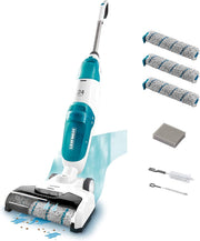 View Leifheit Set Akku Saugwischer Regulus Aqua PowerVac inkl. Zubehör, saugen und wischen, Leichter Nasssauger mit leistungsstarken 24V, kabelloser image 1