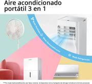 View COMFEE Pingüino Aire Acondicionado Portátil 9000 BTU/2300 Frigorías Breezy Cool Pro – Climatizador sin unidad exterior, Bajo Consumo, App Control y image 6