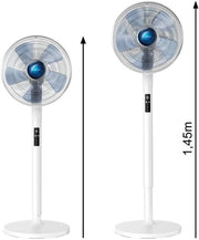 View Rowenta VU5870 Standventilator Turbo Silence Extreme+ | Fernbedienung | 5 Geschwindigkeiten | Abschaltautomatik | Timer | Automatische Oszillation | image 5