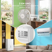 View COMFEE Pingüino Aire Acondicionado Portátil 3 en 1 | 8000 BTU/2000 Frigorías Con App + Mando a Distancia | Climatizador y Deshumidificador | Bajo image 3