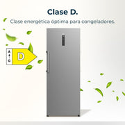 View Cecotec Congelador Vertical de 380L Bolero CoolMarket UF 380 inox D. 1950W, Motor Inverter Plus, Bajo Consumo, Total No Frost, Display door, image 6