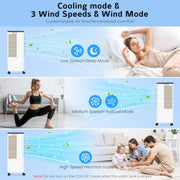 View Aire Acondicionado Portátil sin Tubo, Enfriador de Aire Grande 4 en 1, 4 Modos 3 Velocidades, Climatizador Evaporativo 60W, Temporizadores de 1-12 H, image 4