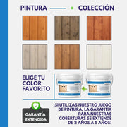 View TIMBELA Caseta de jardín de Madera de 6 m2 - Cobertizo Jardin Exterior con Suelo, Ventana, Puerta Doble - Cabaña de jardín para Trabajar en casa - con image 5