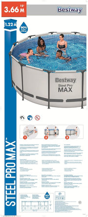 View Bestway Stahl Pro Max 3,66 x 1,22 m Pool Set image 5