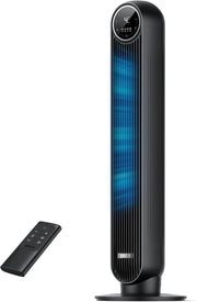 View Dreo 20dB Ventilador de Pie Silencioso, Ventiladores de Torre con Velocidad de 7,6 m/s, 4 Velocidades, Rotación de 90°, Temporizador de 8 Horas, image 1