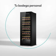 View Candy DiVino CWC058, Vinoteca, 58 Botellas, WiFi, App hOn, Puerta Reversible, 10 Baldas, Tratamiento Anti-UV, Compresor Antivibraciones, Iluminación image 2