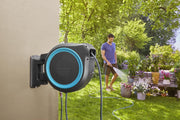 View Gardena Wand-Schlauchbox RollUp M/L (türkis) 25 m: flexible Bewässerung für mittelgroße bis große Gärten, Schwenkbare, inkl. 25 m Qualitätschlauch und image 6