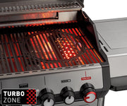 View Enders Gasgrill Monroe Pro 4 SIKR Turbo, 4-Brenner, mit Kocher und Infrarot-Heckbrenner, PanoVision Sichtfenster, Gussrost, Aluguss Grill, 800 °C image 4